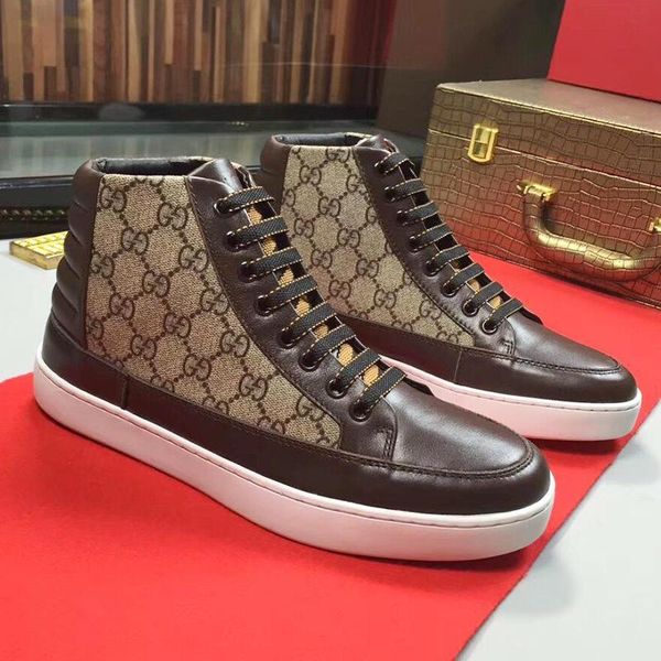 comfortable men 's high sneaker luxury mens shoes outdoor walking footwears lace -up plus size men shoes fashion snea, Black
comfortable men 's high sneaker luxury mens shoes outdoor walking footwears lace -up plus size men shoes fashion snea, Black