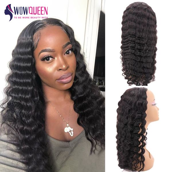 deep wave wig malaysian wigs pre plucked full lace human hair wigs transparent lace front human hair wigs 360 lace frontal wig, Black
deep wave wig malaysian wigs pre plucked full lace human hair wigs transparent lace front human hair wigs 360 lace frontal wig, Black