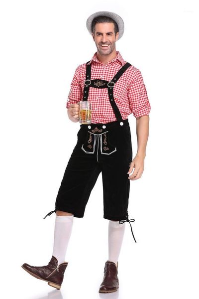 halloween summer casual fashion clothing mens oktoberfest two piece sets plaid shirts overalls pants male 2pcs, Gray
halloween summer casual fashion clothing mens oktoberfest two piece sets plaid shirts overalls pants male 2pcs, Gray