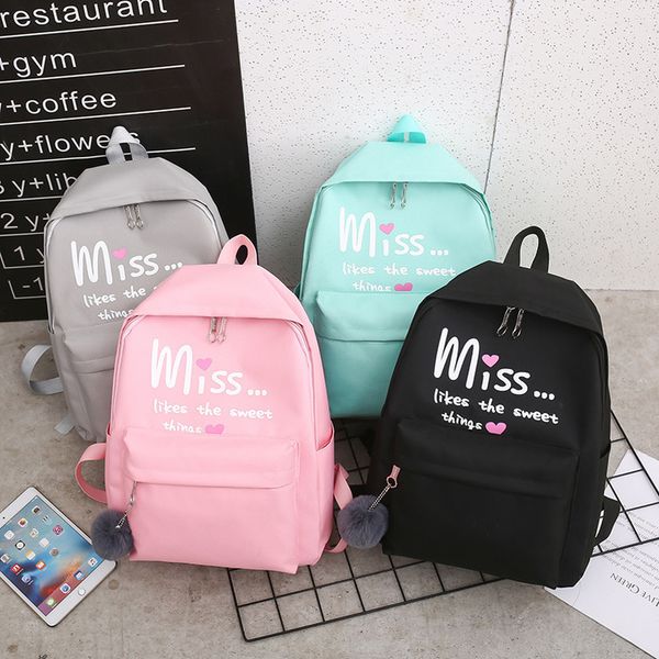 4pcs/set women school backpacks nylon schoolbag for teenagers girls student book bag boys mochilas sac a dos
4pcs/set women school backpacks nylon schoolbag for teenagers girls student book bag boys mochilas sac a dos