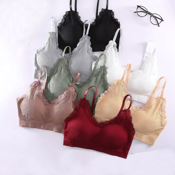 summer bear generation one-piece sports bra bra with lace back and chest wrap seamless, White;black
summer bear generation one-piece sports bra bra with lace back and chest wrap seamless, White;black