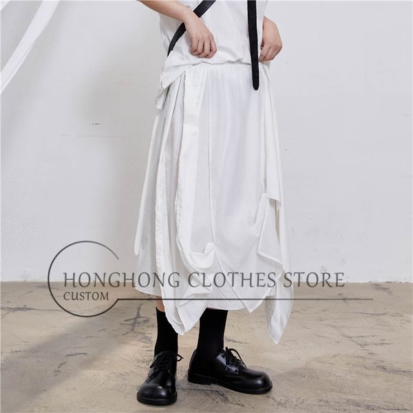 2020 original design multi - layer patchwork irregular mid - length skirt s-6xl customize plus-size clothing, Black
2020 original design multi - layer patchwork irregular mid - length skirt s-6xl customize plus-size clothing, Black