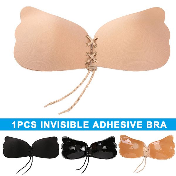 bras est invisible adhesive bra sticky design anti-shedding drawstring silicone, Red;black
bras est invisible adhesive bra sticky design anti-shedding drawstring silicone, Red;black