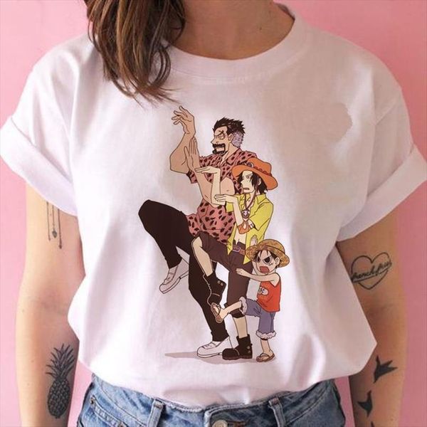 one piece тенниска женщины harajuku аниме 80s мультфильм kawaii tshirt ulzzang лето с коротким рукавом женский полиэстер футболка top tee ne, White
one piece тенниска женщины harajuku аниме 80s мультфильм kawaii tshirt ulzzang лето с коротким рукавом женский полиэстер футболка top tee ne, White