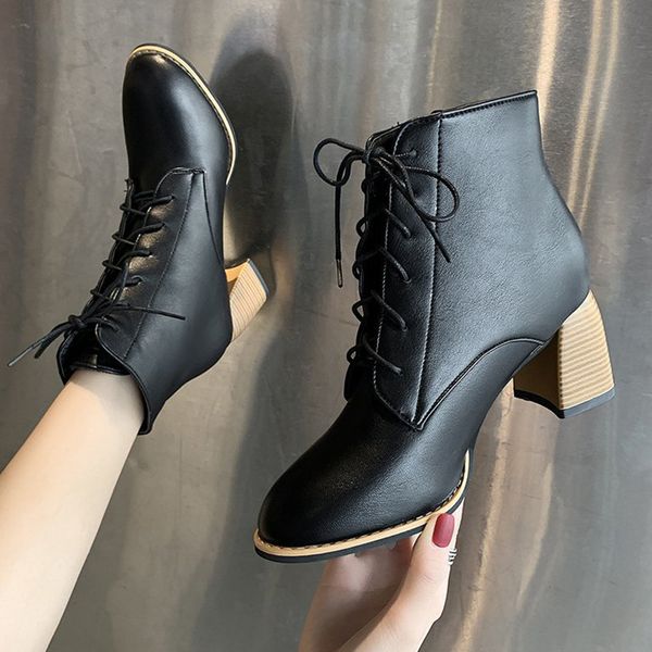 brand women's shoes autumn boots booties woman 2020 high heels round toe boots-women fashion rubber mid calf stiletto, Black
brand women's shoes autumn boots booties woman 2020 high heels round toe boots-women fashion rubber mid calf stiletto, Black