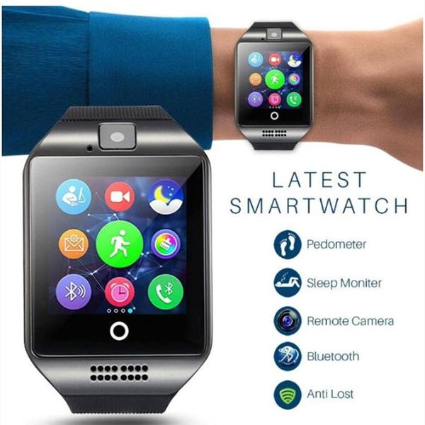 карточка q18 bluetooth смарт часы с камерой facebook twitter whatsapp smartwatch поддержка sim tf фитнес активность tracker часы для android
карточка q18 bluetooth смарт часы с камерой facebook twitter whatsapp smartwatch поддержка sim tf фитнес активность tracker часы для android