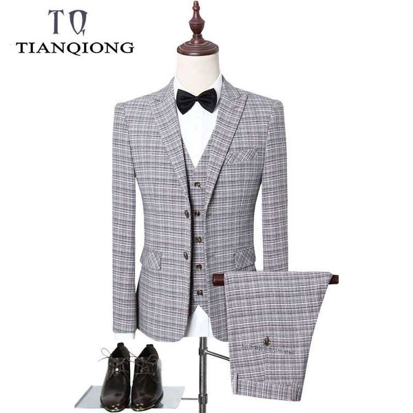 grey check formal men's slim fit business suits wedding tuxedos suits for men bespoke 3 pieces traje hombre jacket vest pants, White;black
grey check formal men's slim fit business suits wedding tuxedos suits for men bespoke 3 pieces traje hombre jacket vest pants, White;black