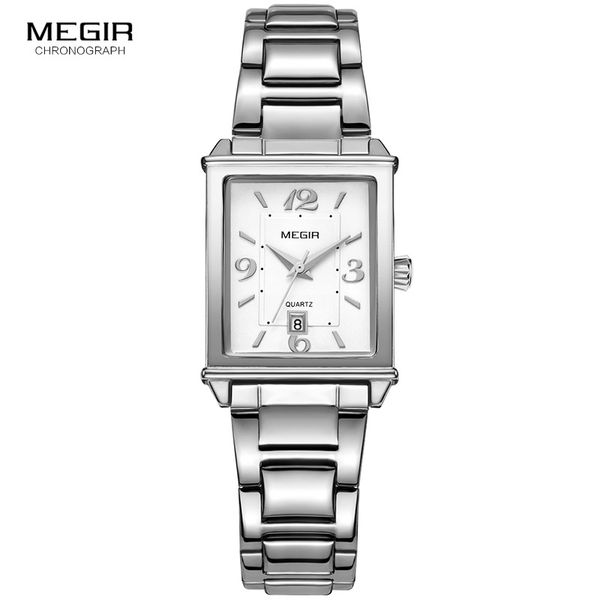 megir womens simple stainless steel quartz watch with calendar date display fashion waterproof dress wrist watch for ladies1079l, Slivery;brown
megir womens simple stainless steel quartz watch with calendar date display fashion waterproof dress wrist watch for ladies1079l, Slivery;brown