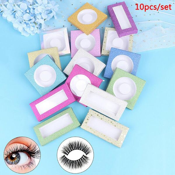 false eyelashes 10pcs/set of packaging carton bottom support color reusable box
false eyelashes 10pcs/set of packaging carton bottom support color reusable box