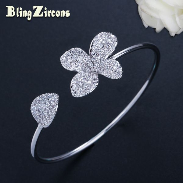 beaqueen famous designer clear cubic zircon stone paved setting adjustable leaf open cuff bangles bracelets for women b137, Black
beaqueen famous designer clear cubic zircon stone paved setting adjustable leaf open cuff bangles bracelets for women b137, Black