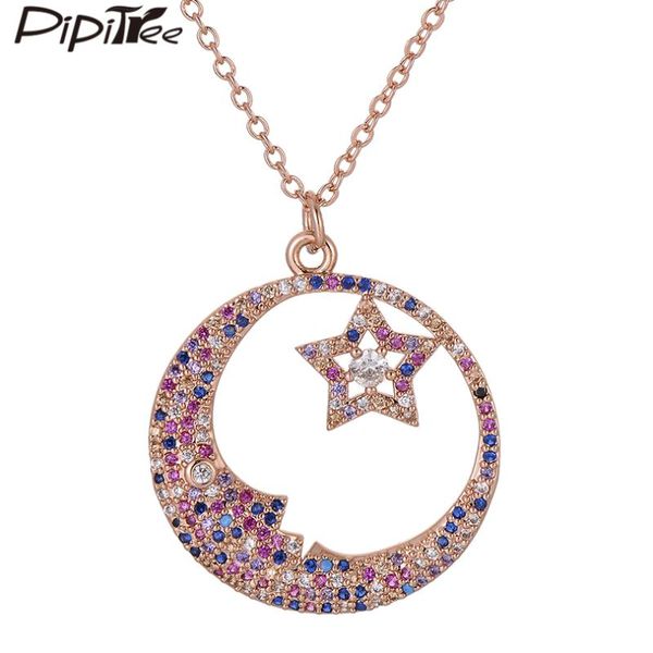 pipitree luxury full multi cz moon & star necklace pendant fashion austrian crystal necklaces for women lovers wedding jewelry, Silver
pipitree luxury full multi cz moon & star necklace pendant fashion austrian crystal necklaces for women lovers wedding jewelry, Silver