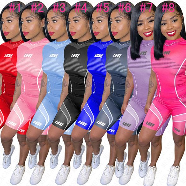 women letters print tracksuit designer pullover t-shirt and biker shorts sportwear yoga fitness summer outfits two piece suits d7708, White
women letters print tracksuit designer pullover t-shirt and biker shorts sportwear yoga fitness summer outfits two piece suits d7708, White
