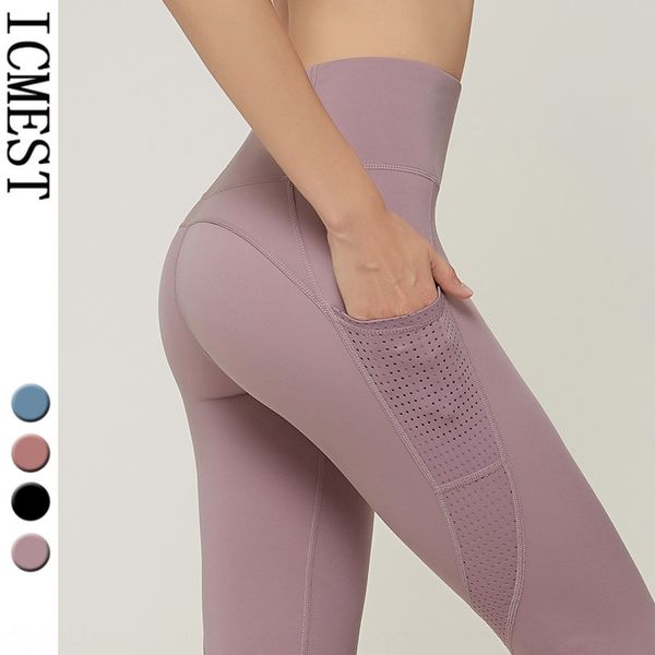 new mesh trousers and trousers pocket yoga running training pants seamless nude high elastic fitness ankle-length pants, White;red
new mesh trousers and trousers pocket yoga running training pants seamless nude high elastic fitness ankle-length pants, White;red