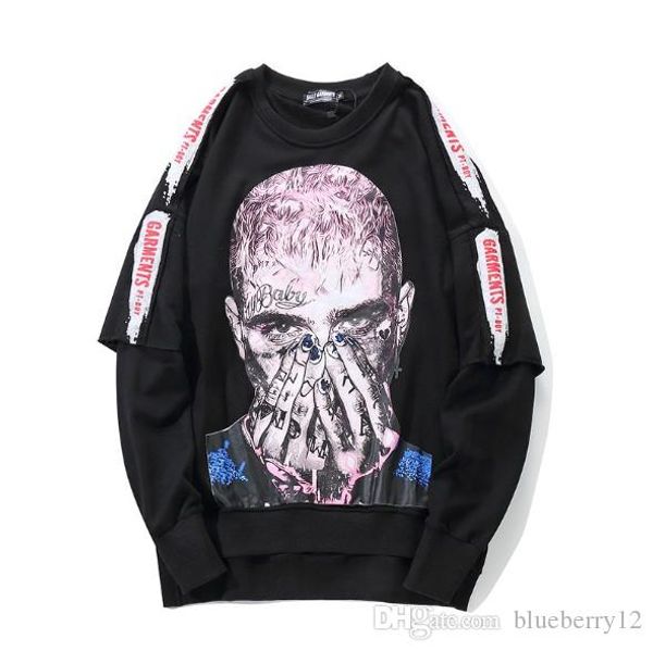 mens sweater hip hop round neck long sleeve pullover loose shirt street style printing sweatshirts for men, Black
mens sweater hip hop round neck long sleeve pullover loose shirt street style printing sweatshirts for men, Black