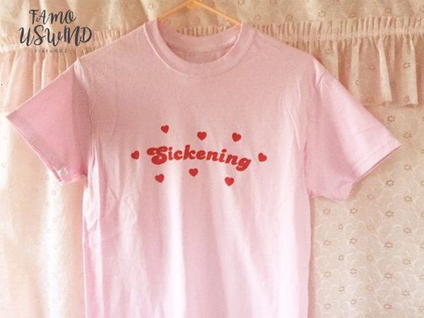 sickening aesthetic pink t shirt women tumblr fashion cute tee shirt camiseta rosa feminina white cotoon heart graphic tees
sickening aesthetic pink t shirt women tumblr fashion cute tee shirt camiseta rosa feminina white cotoon heart graphic tees
