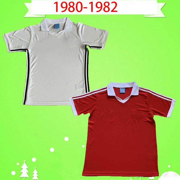 manchester 1980 1982 retro football shirts 80 82 vintage red white home away soccer jerseys man utd, Black;yellow
manchester 1980 1982 retro football shirts 80 82 vintage red white home away soccer jerseys man utd, Black;yellow