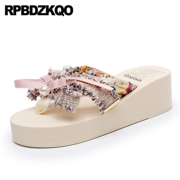 sandals wedge low open toe ladies slipper big size bow summer platform shoes 5 slides pearl women flatforms fashion plus pink, Black
sandals wedge low open toe ladies slipper big size bow summer platform shoes 5 slides pearl women flatforms fashion plus pink, Black