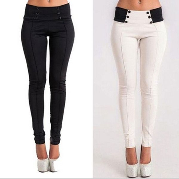 yoga outfits 2021 sportswear pants women pencil female long trousers stretch mid waist straight with buttons, White;red
yoga outfits 2021 sportswear pants women pencil female long trousers stretch mid waist straight with buttons, White;red