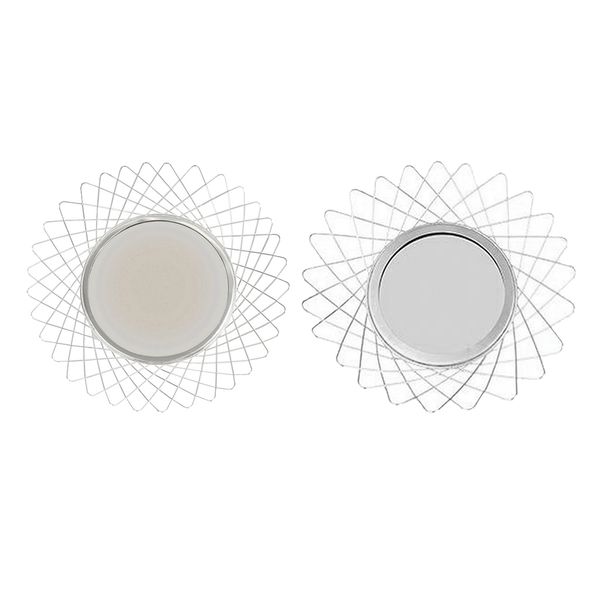 2pcs фрукты dish металлической проволоки зеркальная поверхность торта тарелка silver
2pcs фрукты dish металлической проволоки зеркальная поверхность торта тарелка silver