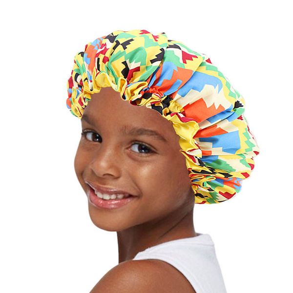 kids soft satin bonnet wide band elastic african print sleeping night cap for 2-6 years children beanies turban, Blue;gray
kids soft satin bonnet wide band elastic african print sleeping night cap for 2-6 years children beanies turban, Blue;gray