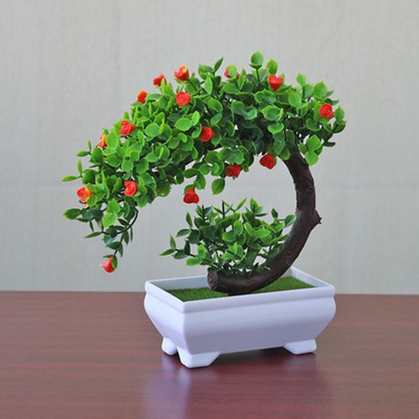 1 pcs artificial plants bonsai small tree pot plants fake flowers potted ornaments for home decoration l garden decor
1 pcs artificial plants bonsai small tree pot plants fake flowers potted ornaments for home decoration l garden decor