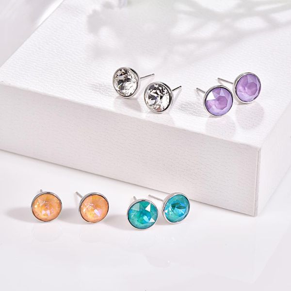 crystals from earrings sterling silver round piercing earrings for women fashion stud wedding office jewelry, Golden;silver
crystals from earrings sterling silver round piercing earrings for women fashion stud wedding office jewelry, Golden;silver