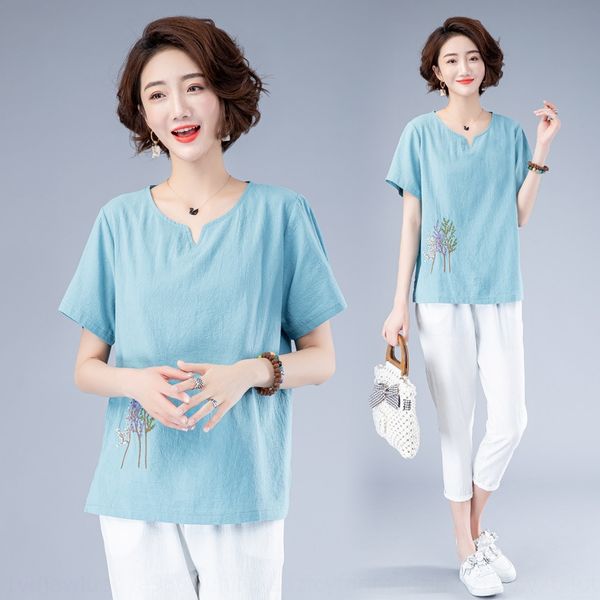 qxaya женщины с коротким рукавом футболка 2020 верха и футболкой хлопка белье лето нового свободного хлопка стиль белья вскользь все соответ, White 
qxaya женщины с коротким рукавом футболка 2020 верха и футболкой хлопка белье лето нового свободного хлопка стиль белья вскользь все соответ, White