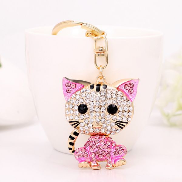 2020 new creative cat keychains cute animal key chain women bag charm purse pendant car keyrings fashion key ring holder trinket, Silver
2020 new creative cat keychains cute animal key chain women bag charm purse pendant car keyrings fashion key ring holder trinket, Silver