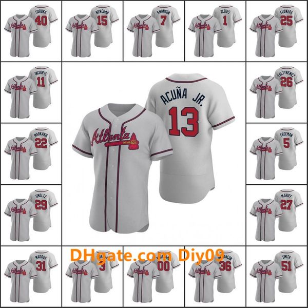 atlantabraves #5 freddie an 1 ozzie albies 7 dansby swanson men women youth gray custom authentic 2020 road jersey, Black
atlantabraves #5 freddie an 1 ozzie albies 7 dansby swanson men women youth gray custom authentic 2020 road jersey, Black