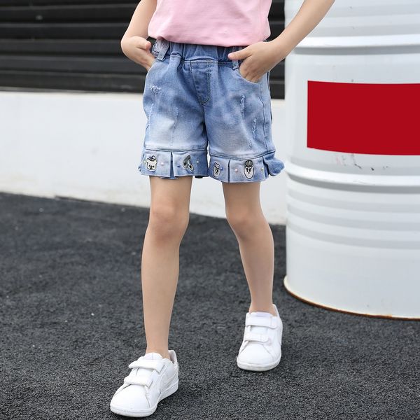 hbetd 2020 new children's wear and shorts summer clothes korean style girls' denim shorts baby pants fashionable small medium and, Blue
hbetd 2020 new children's wear and shorts summer clothes korean style girls' denim shorts baby pants fashionable small medium and, Blue