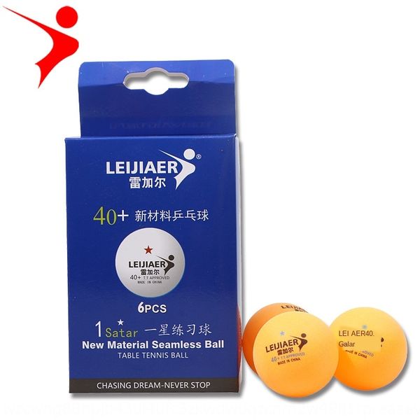 lei jiaer 40 new materials one-star practice table tennis six boxed table tennis beginners use high ball
lei jiaer 40 new materials one-star practice table tennis six boxed table tennis beginners use high ball
