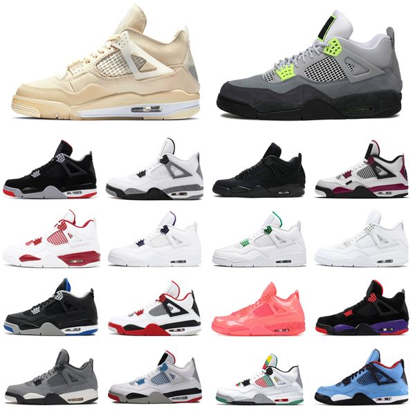 4 4s men basketball shoes sail jumpman neon laser black cat gum bred cement rasta raptors fire red men womens trainers sports sneakers 
4 4s men basketball shoes sail jumpman neon laser black cat gum bred cement rasta raptors fire red men womens trainers sports sneakers