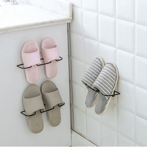 perforated shoe rack wall hanging storage artifact wrought iron shoe bracket storage rack bathroom slippers rack
perforated shoe rack wall hanging storage artifact wrought iron shoe bracket storage rack bathroom slippers rack