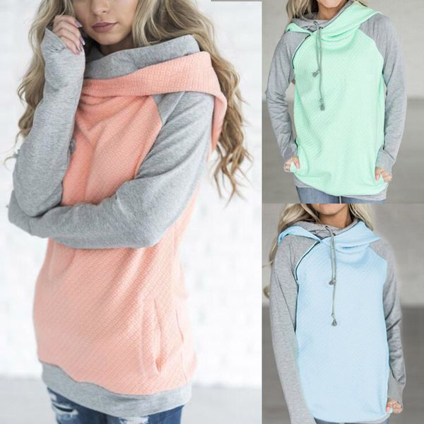 2019 autumn winter patchwork casual double hood hooded hoodies long sleeve side zipper womens fashion sweatshirt warm hoody
2019 autumn winter patchwork casual double hood hooded hoodies long sleeve side zipper womens fashion sweatshirt warm hoody