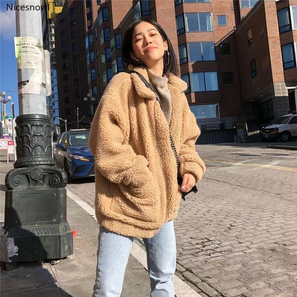 faux fur coat women autumn winter warm soft zipper fur jacket female elegant plush overcoat pocket casual looseteddy outwear, Black
faux fur coat women autumn winter warm soft zipper fur jacket female elegant plush overcoat pocket casual looseteddy outwear, Black