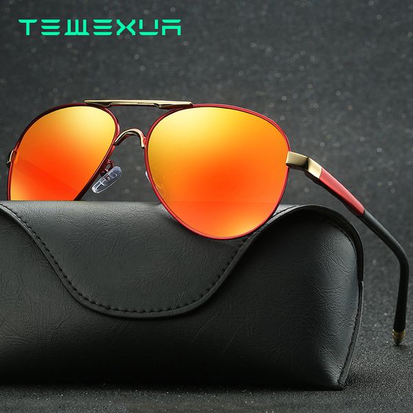 tewexua 2020 pilot style men sunglasses polarized uv400 protection driving sun glasses women male, White;black
tewexua 2020 pilot style men sunglasses polarized uv400 protection driving sun glasses women male, White;black