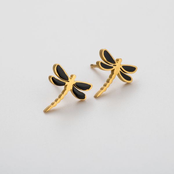 dragonfly dripping oil stainless steel korean style earrings female fashion creative new accessories girl heart earrings twelve pairs, Golden
dragonfly dripping oil stainless steel korean style earrings female fashion creative new accessories girl heart earrings twelve pairs, Golden