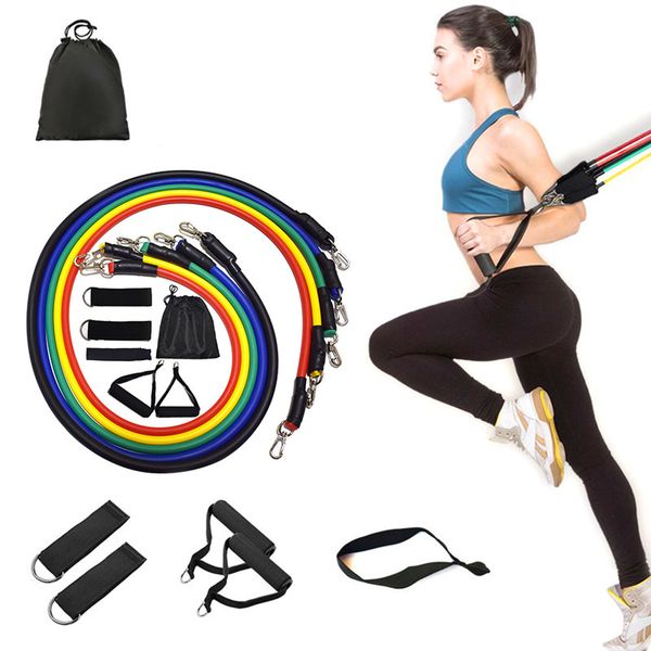 11pcs/set yoga resistance rubber bands latex tubes fitness exercises equipment pilates thermal training gym home elastic bands
11pcs/set yoga resistance rubber bands latex tubes fitness exercises equipment pilates thermal training gym home elastic bands