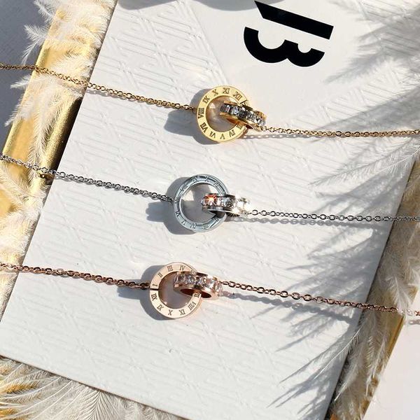 yunruo pure titanium steel jewelry rose gold color roman number crystal pendant necklace birthday gift for woman/girl wholesale, Silver
yunruo pure titanium steel jewelry rose gold color roman number crystal pendant necklace birthday gift for woman/girl wholesale, Silver