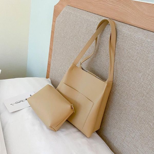 повседневный женщины сумки кожа pu большие емкости плеча сумки ladies solid color travel make up tote сцепления composite set
повседневный женщины сумки кожа pu большие емкости плеча сумки ladies solid color travel make up tote сцепления composite set