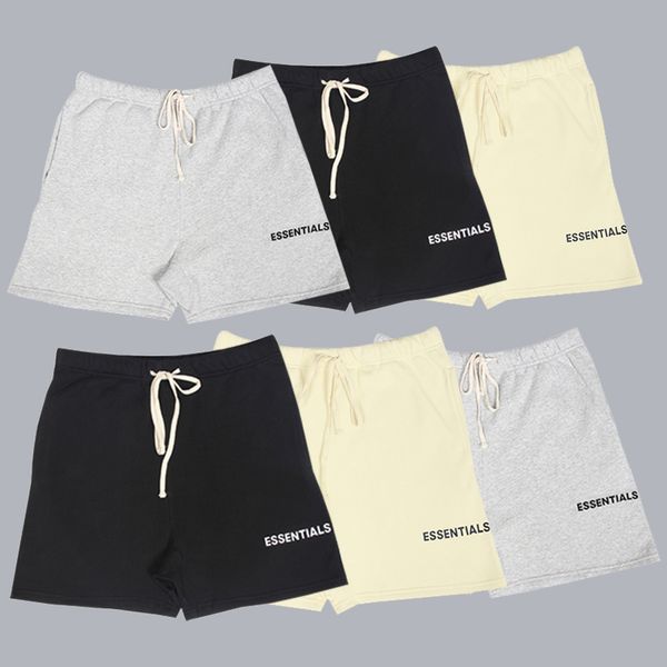 trendy correct version fog fear of god double line essentials high street sports shorts, Black
trendy correct version fog fear of god double line essentials high street sports shorts, Black