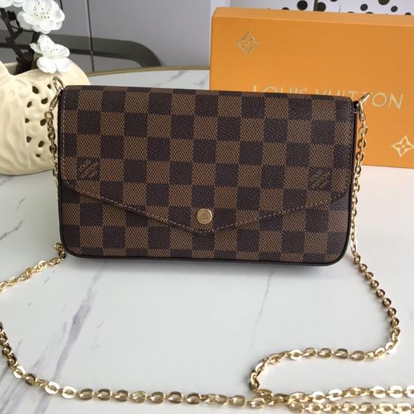 luxury designer women shoulder bag retro classic chain plaid ladies crossbody bags phone money clutches handbag envelope with origin box
luxury designer women shoulder bag retro classic chain plaid ladies crossbody bags phone money clutches handbag envelope with origin box