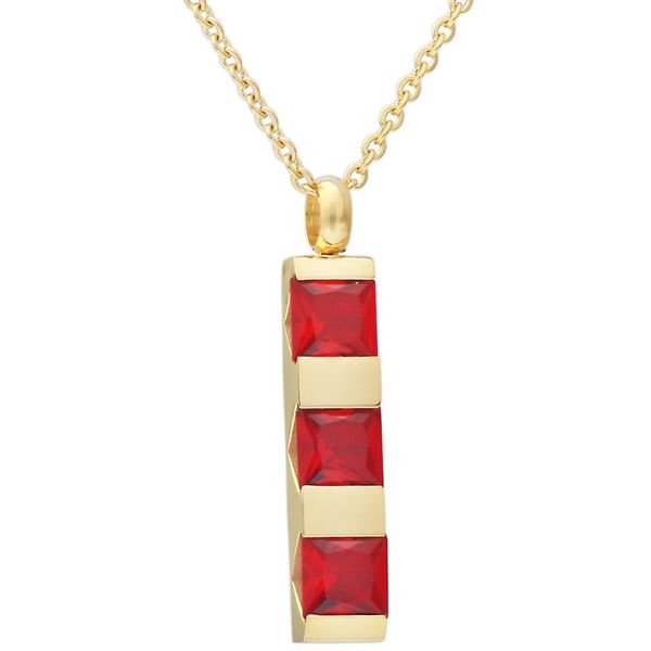 vqysko gold color stainless steel square of brand clear and red shape cz pendant necklaces for women party jewelry, Silver
vqysko gold color stainless steel square of brand clear and red shape cz pendant necklaces for women party jewelry, Silver