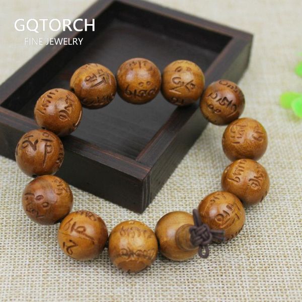 natural peachwood prayer beads bracelets for men and women six words engraved genuine wooden rosary lucky bracelet repel evil, Black
natural peachwood prayer beads bracelets for men and women six words engraved genuine wooden rosary lucky bracelet repel evil, Black