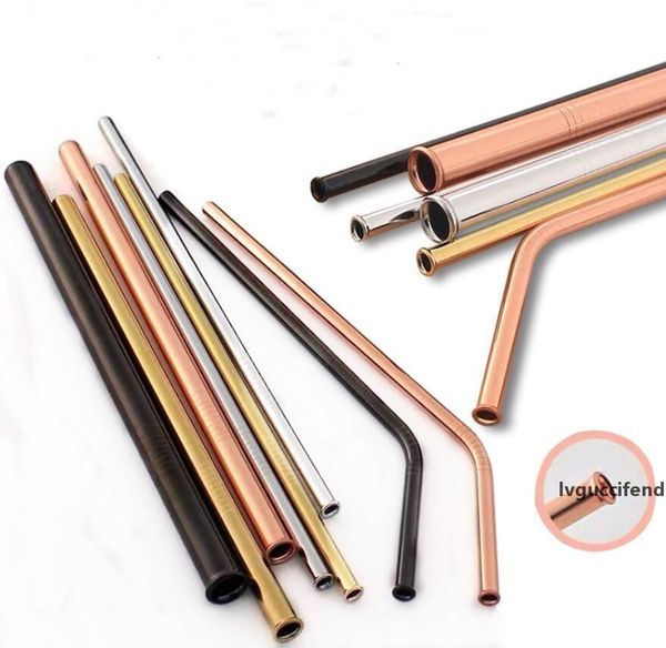 215mm scratch proof drinking straw 5 colors anti-scratch stainless steel straws more size reusable straw home party barware bar accessories
215mm scratch proof drinking straw 5 colors anti-scratch stainless steel straws more size reusable straw home party barware bar accessories
