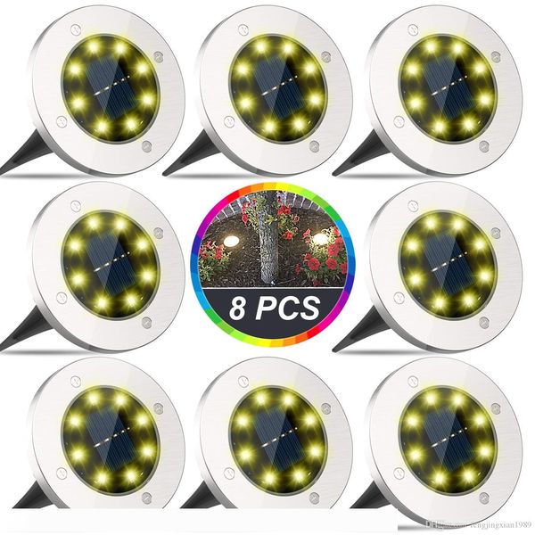 solar ground lights, 8 led disk lights solar powered, outdoor in-ground lights, ip65 waterproof for landscape, walkway, lawn, steps decks,
solar ground lights, 8 led disk lights solar powered, outdoor in-ground lights, ip65 waterproof for landscape, walkway, lawn, steps decks,