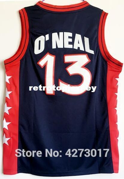 retro basketball jersey 1996 basketball team stitched men's #13 shaquille o'neal stitched navy blue shirts ncaa, Gray
retro basketball jersey 1996 basketball team stitched men's #13 shaquille o'neal stitched navy blue shirts ncaa, Gray