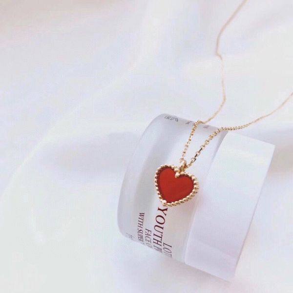little red heart necklace sterling silver s925 love necklace set korean simple net red same paragraph carnelian clavicle chain
little red heart necklace sterling silver s925 love necklace set korean simple net red same paragraph carnelian clavicle chain