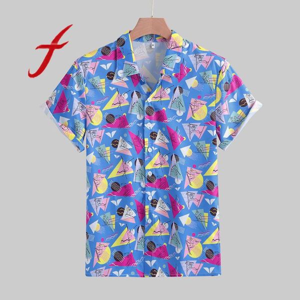 feitong summer printed hawaiian shirt men turn-down collar short sleeve 2020 casual shirts streetwear slim fit men clothing, White;black
feitong summer printed hawaiian shirt men turn-down collar short sleeve 2020 casual shirts streetwear slim fit men clothing, White;black