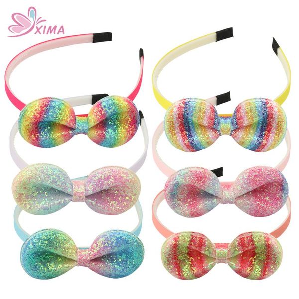 hair accessories xima 6pcs/lot 4inch girls party headbands glitter rainbow bows with hoops for kids hairband, Slivery;white
hair accessories xima 6pcs/lot 4inch girls party headbands glitter rainbow bows with hoops for kids hairband, Slivery;white